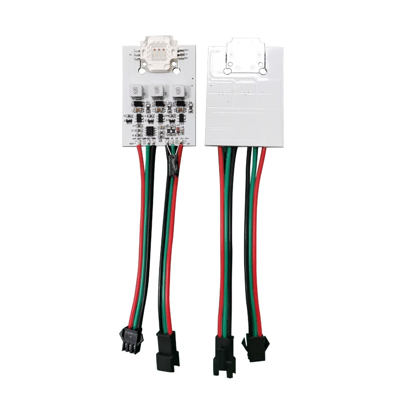 DC12V 10W WS2811 RGB LED Light Module Pixel Dots DC12V 10W WS2811 RGB LED Light Module Pixel Dots